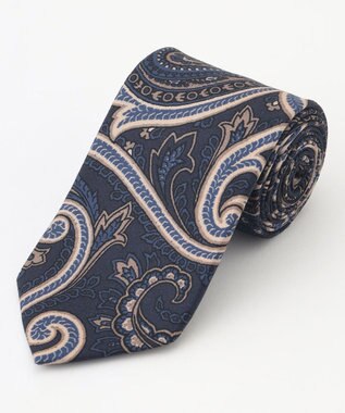 JOSEPH ABBOUD ビッグペイズリーパターン　ネクタイ