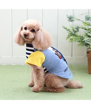 PET PARADISE リサとガスパール 背中開き Tシャツ 《ひょっこり》 小型犬 ひょっこり