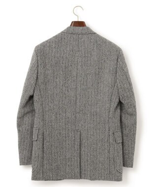 J.PRESS MEN 【LOVAT】 LAVEROCK TWEED ヘリンボーン ジャケット グレー系1