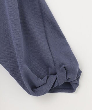 ANY ツイストスリーブ トップス ブルー