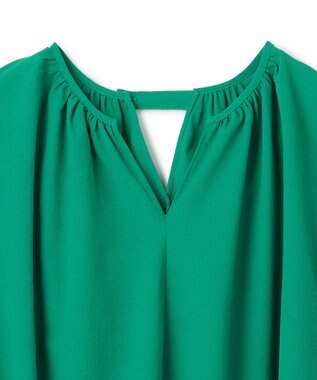 UNFILO BREEZEMOVE ボリュームブラウス グリーン