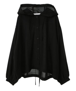 AMERICAN HOLIC フーディーシャツ Black