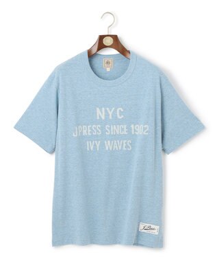 J.PRESS MEN 【NYUZELESS】NYC グラフィック Ｔシャツ サックスブルー系
