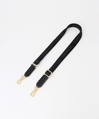 GRACE CONTINENTAL ロゴショルダーストラップ３ ブラック
