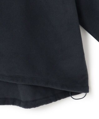 ICB L 【洗える】 トスカーナフリース ハーフジッププルオーバー ネイビー