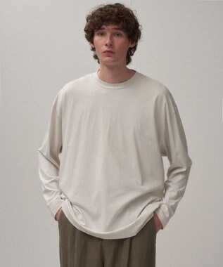 ATON SUVIN60/2 | オーバーサイズ L/S Tシャツ - UNISEX