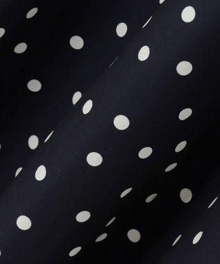 組曲 S 【前後着用可】シフォンオーガンプリント ボウタイワンピース ネイビーベース系5