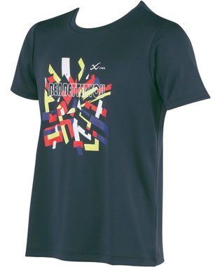 CW-X 【UNISEX】 アウター Tシャツ 半袖 DLR125 /ワコール ブルー