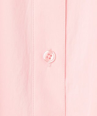 UNFILO バンドカラー コンフォートシャツ ライトピンク