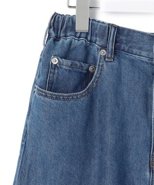 J.PRESS YORK STREET 【WOMEN】ソフトワイドデニム ダルブルー系