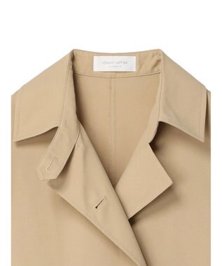 Green Parks トレンチロングジレ Beige