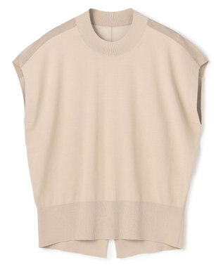 BEIGE， NADIA / シアーコンビ ストレッチニット L.Taupe