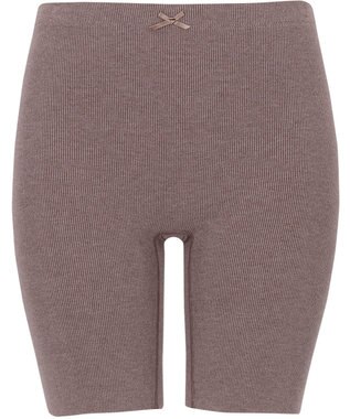 Wing あったかオーバーパンツ 薄手 アウターにひびきにくい 毛パン 3分丈 秋 冬 ER0612 ウイング／ワコール