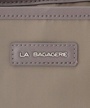LA BAGAGERIE 【撥水ナイロン】ベーシック2WAYミニトート グレージュ
