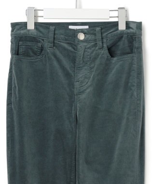 23区 【洗える】23区DENIM ベルベットストレッチ ボーイズ テーパードパンツ [WEB限定]ダークグリーン系