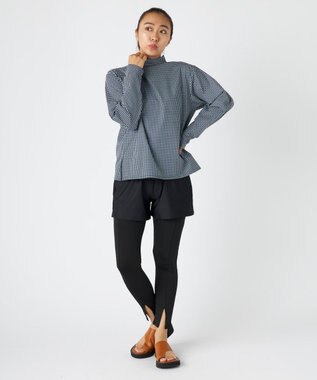 OP／FILA 【ocean pacific】モックネックラッシュガード付き 水着5点セット チェック