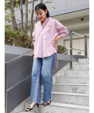 AMERICAN HOLIC ドロップショルダーＢＩＧシャツ／Ｂ．ＨＰＯＬＯＣＬＵＢ Red