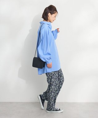 CRAFT STANDARD BOUTIQUE シワ軽減/イージーケアビッグシャツ Sax