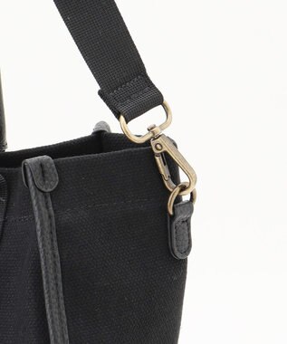 LA BAGAGERIE クラシックタテナガトート ブラック×ブラック