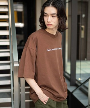 WEGO 【ユニセックス着用ITEM/SMLサイズ展開】別注BENDAVISクールタッチグラフィックT（SS） ブラウン