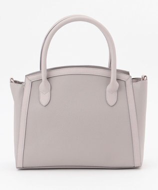 ANY SIS 【美人百花7月号掲載】2WAYビットエッジミディ トートバッグ ライトグレー