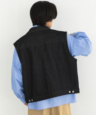 CRAFT STANDARD BOUTIQUE デニムベスト Black