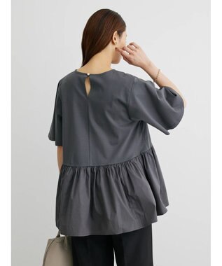 Green Parks ・ＥＬＥＮＣＡＲＥ　ＤＵＥイソザイキリカエプルオーバー Charcoal Gray