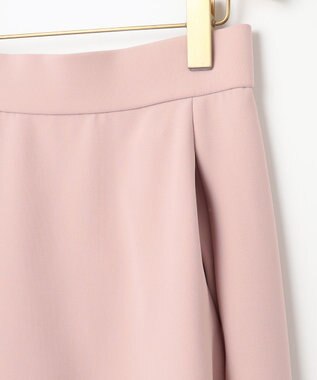 組曲 【KUMIKYOKU NAVY】コンフォータブルドレープ フレアスカート シャンパンピンク系