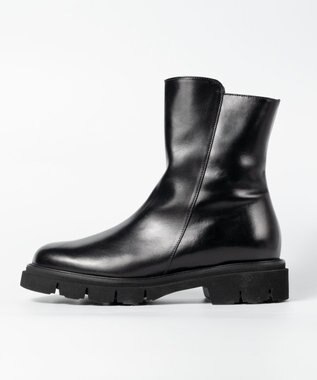 BONTRE 【LucaGrossi/ルカグロッシ】厚底ショートブーツ/H427T-UA ブラック