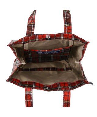 ROOTOTE 1293【正方形型】EU.スクエア.ラミネート-J 02：レッド