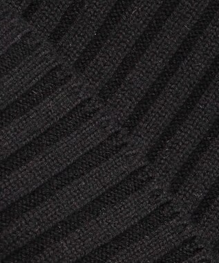 uncrave 【洗える】メリノウール ショートカーディガン（uncrave WHITE） ブラック