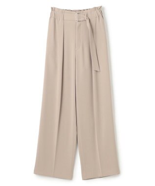 BEIGE， 【洗える・L-size】CINDY / ワイドパンツ Taupe