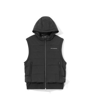 ZERO HALLIBURTON 【袖着脱可能】 2WAY 中綿アウター ZHG-W5A2a 85133 ブラック