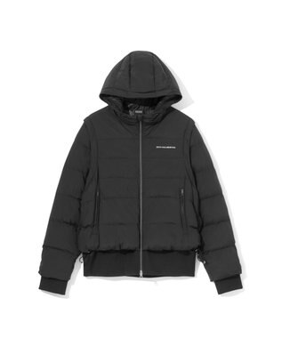 ZERO HALLIBURTON 【袖着脱可能】 2WAY 中綿アウター ZHG-W5A2a 85133 ブラック