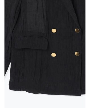 Te chichi リンクルライトテーラードジャケット ブラック