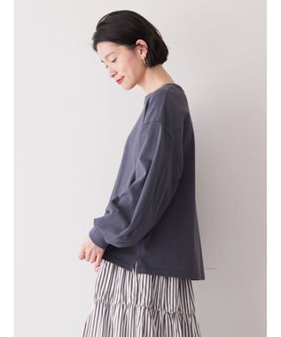 AMERICAN HOLIC 袖ボリュームカットプルオーバー Charcoal Gray