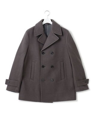 J.PRESS YORK STREET 【UNISEX】メルトン Pコート グレー系