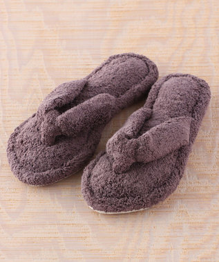 UCHINO タオルサンダルスリッパ「リラックス」【XLサイズ27-29cm】洗えるスリッパ