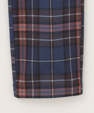 23区GOLF 【MEN】ＴＥＸＢＲＩＤ チェック柄  べーシックシルエットパンツ ネイビー系3