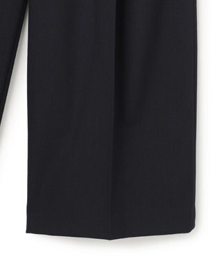 uncrave TWドビードスキン ワイドトラウザー ネイビー