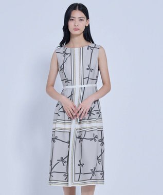 TOCCA RUBAN CARRE ドレス ブラウン系5