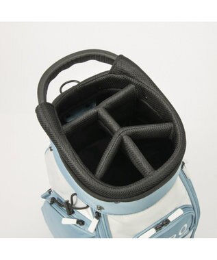 ZERO HALLIBURTON エッセンシャルシリーズ キャディバッグ ZHG-CB d4 82398 ブルー×ホワイト