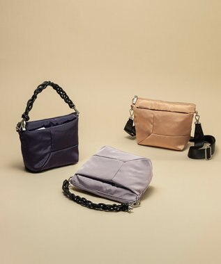 MioFIRANO FRAME D003 ショルダーバッグ はっ水 LIGHT GRAY