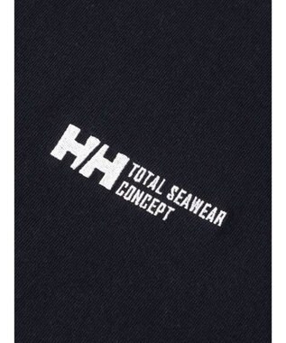 HELLY HANSEN 【速乾・UVカット】ロングスリーブ HHキーコンセプトティー ブラック