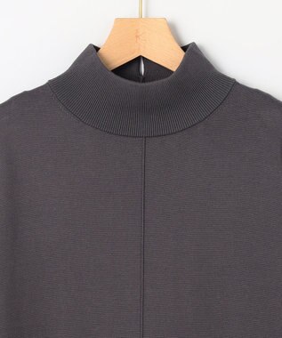 組曲 【WEB限定】スムースストレッチニット ワンピース グレー系