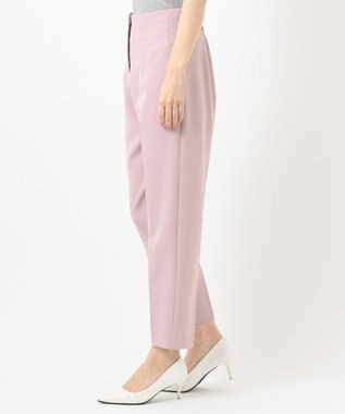 ANY SIS ハイウエストテーパード パンツ ライラック系