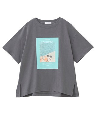 Green Parks フォトボックスＴシャツ Blue