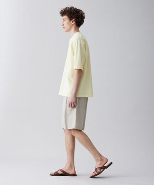 UNFILO MENS 多機能 ヘンリーネックＴシャツ イエロー