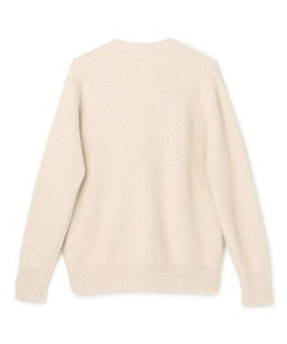 BEIGE， AMARILLO / スパンコールフォックスニットカーディガン Taupe