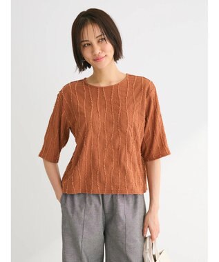 Green Parks ・ＥＬＥＮＣＡＲＥ　ＤＵＥ　ジャカードＴＥＥ Orange